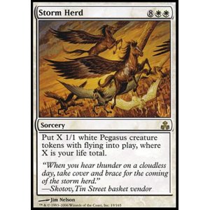 画像: 【FOIL】(GPT-R)Storm Herd/嵐の獣群(日,JP)