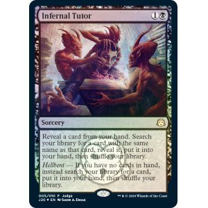 画像: (Promo-Judge)Infernal Tutor/冥府の教示者