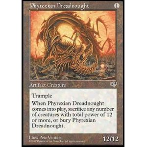 画像: (MIR-R)Phyrexian Dreadnought/ファイレクシアン・ドレッドノート(JP)