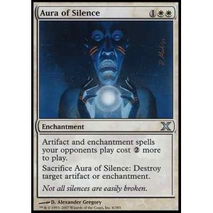 画像: $FOIL$(10E-U)Aura of Silence/沈黙のオーラ(JP)