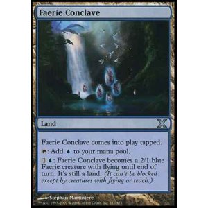 画像: $FOIL$(10E-U)Faerie Conclave/フェアリーの集会場(JP)