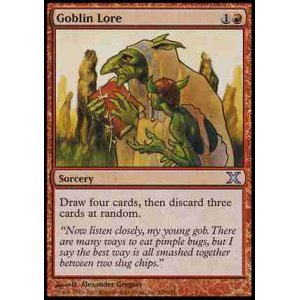 画像: $FOIL$(10E-U)Goblin Lore/ゴブリンの知識(JP)