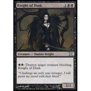 画像: $FOIL$(10E-U)Knight of Dusk/薄暮の騎士(JP)