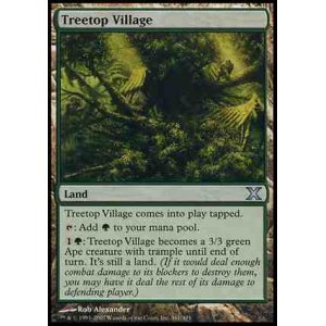 画像: $FOIL$(10E-U)Treetop Village/樹上の村(JP)