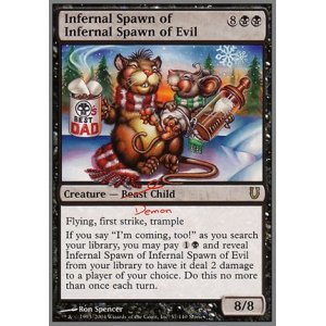 画像: $FOIL$(UHG-RB)Infernal Spawn of Infernal Spawn of Evil