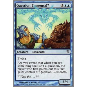 画像: $FOIL$(UHG?-UU?)Question Elemental?