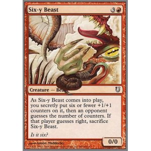 画像: $FOIL$(UHG-UR)Six-y Beast