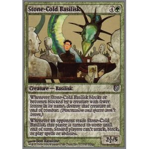 画像: $FOIL$(UHG-UG)Stone-Cold Basilisk