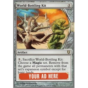 画像: $FOIL$(UHG-RA)World-Bottling Kit