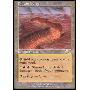 画像: (USG-R)Shivan Gorge/シヴの地溝(英,ENG)