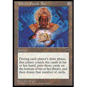 画像: (VIS-R)Teferi's Puzzle Box/テフェリーの細工箱(日,JP)