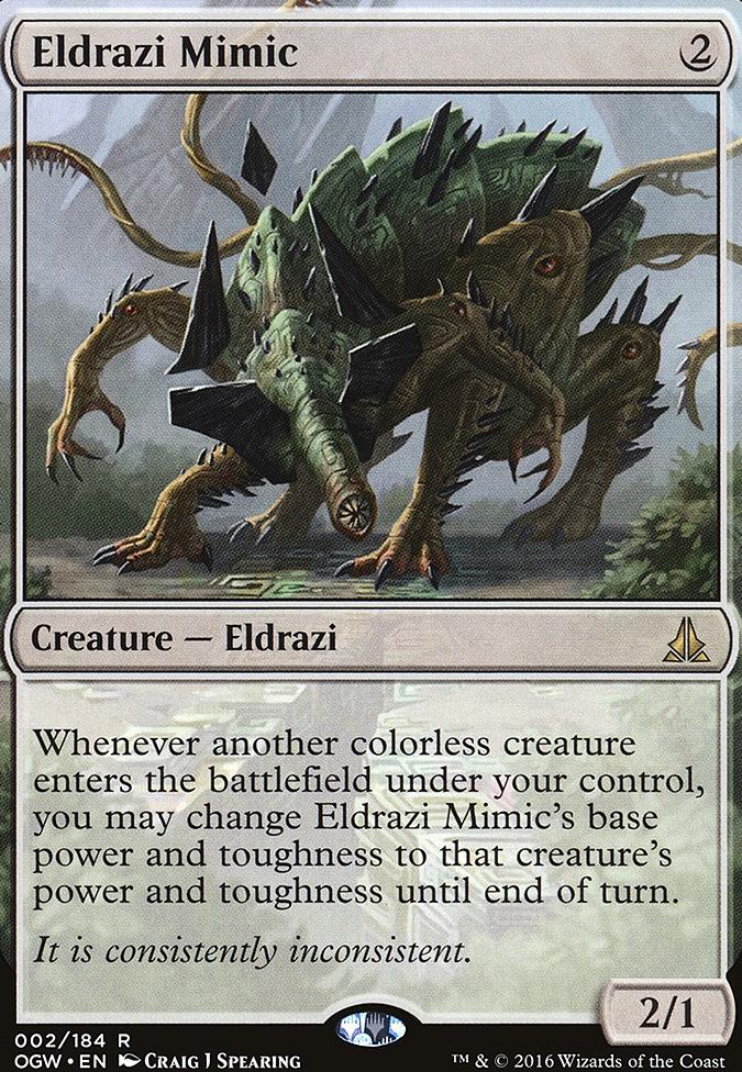 画像1: (OGW-RC)Eldrazi Mimic/エルドラージのミミック(JP,EN)