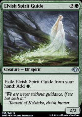 画像1:   (DMR-UG)Elvish Spirit Guide/エルフの指導霊(JP,EN)