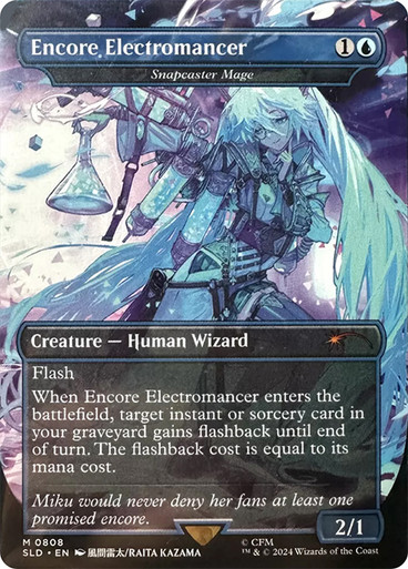 画像1: (SLD-RU)Encore Electromancer/アンコールの電術師 Snapcaster Mage/瞬唱の魔導士(808 - Non-Foil)(英,ENG)