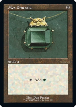 画像1: 【旧枠】(A30-RA)Mox Emerald