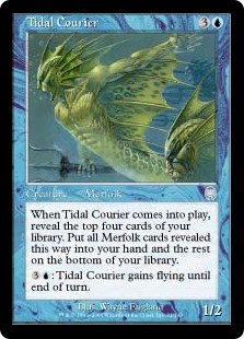 画像1: 【Foil】(APC-UU)Tidal Courier/高潮の急使(日,JP)