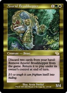 画像1: 【Foil】(JUD-RM)Anurid Brushhopper/藪跳ねアヌーリッド(日,JP)