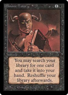 画像1: (LEB-UB)Demonic Tutor/悪魔の教示者