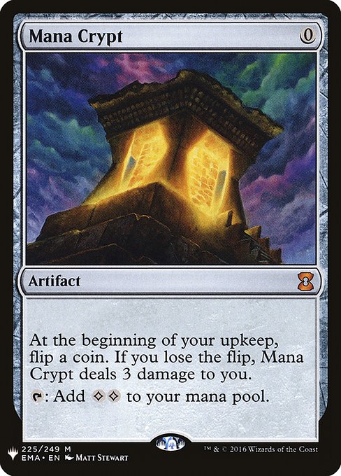 画像1: (MB1-MA)Mana Crypt/魔力の墓所(英,EN)