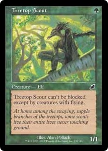 画像1: 【Foil】(SCG-CG)Treetop Scout/樹上の斥候(日,JP)