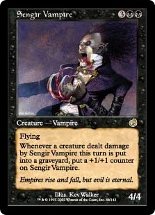 画像1: 【Foil】(TOR-RB)Sengir Vampire/センギアの吸血鬼(英,EN)