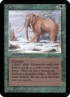 画像1: (CEIE-CG)War Mammoth/ウォー・マンモス(英,EN)